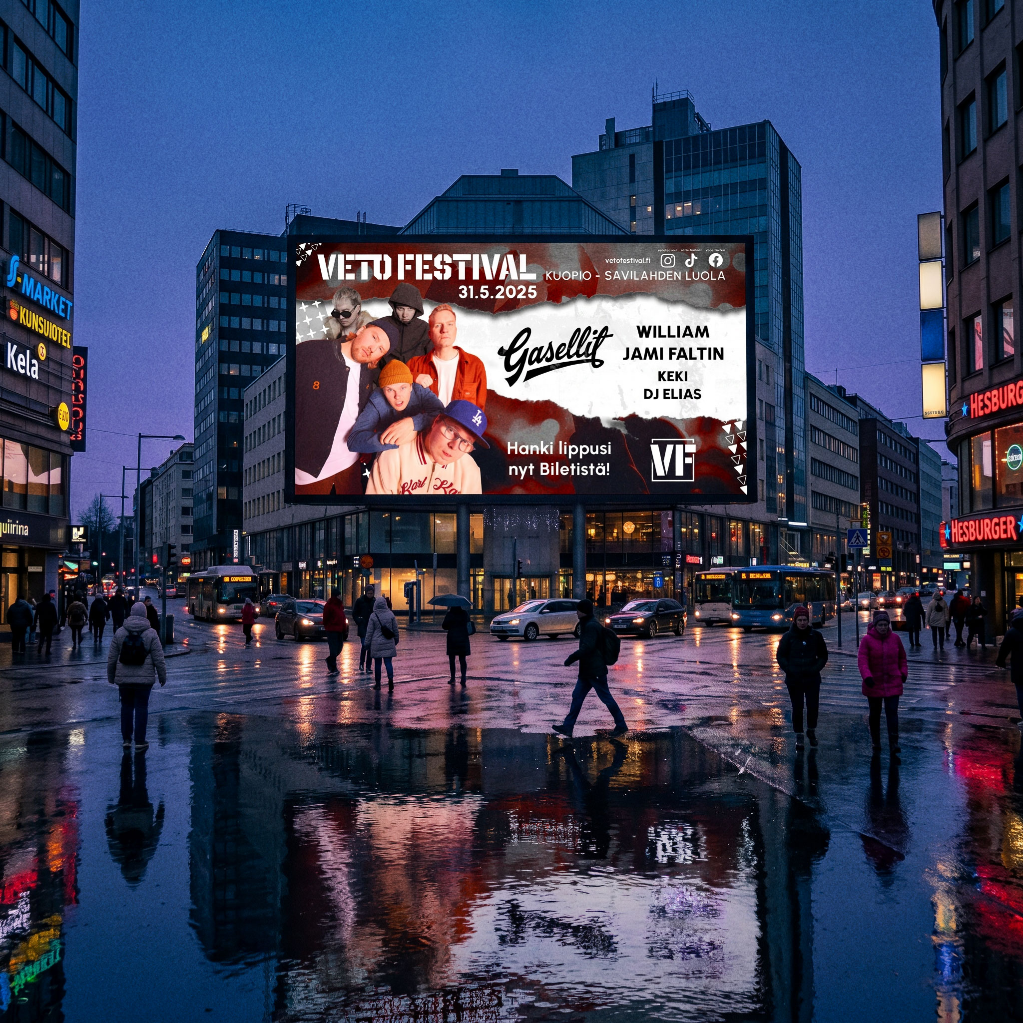 Veto Festival — Festivaalimainonta
